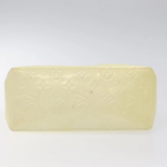 LOUIS VUITTON Monogram Vernis Reade PM Hand Bag Perle M91336 LV Auth BA3673 - Picture 7 of 16
